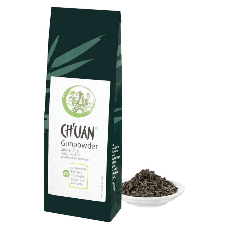 Bio Ch`uan Gunpowder Grüner Tee von Schoenenberger