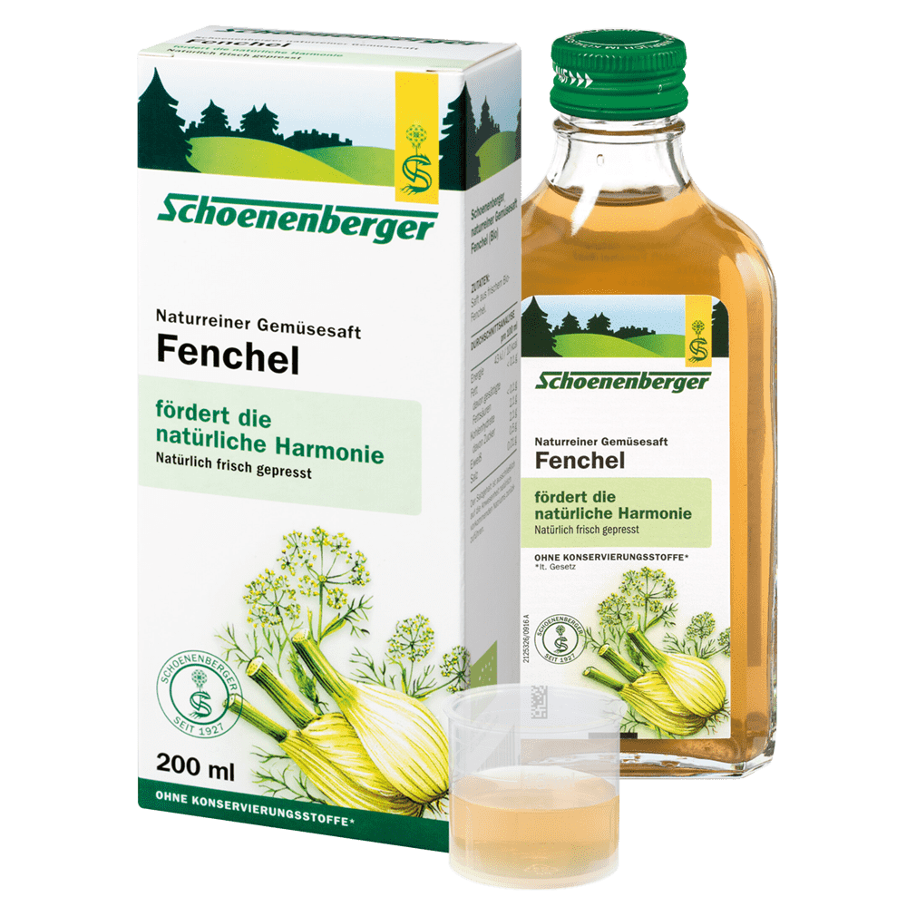 Bio Fenchel Saft von Schoenenberger