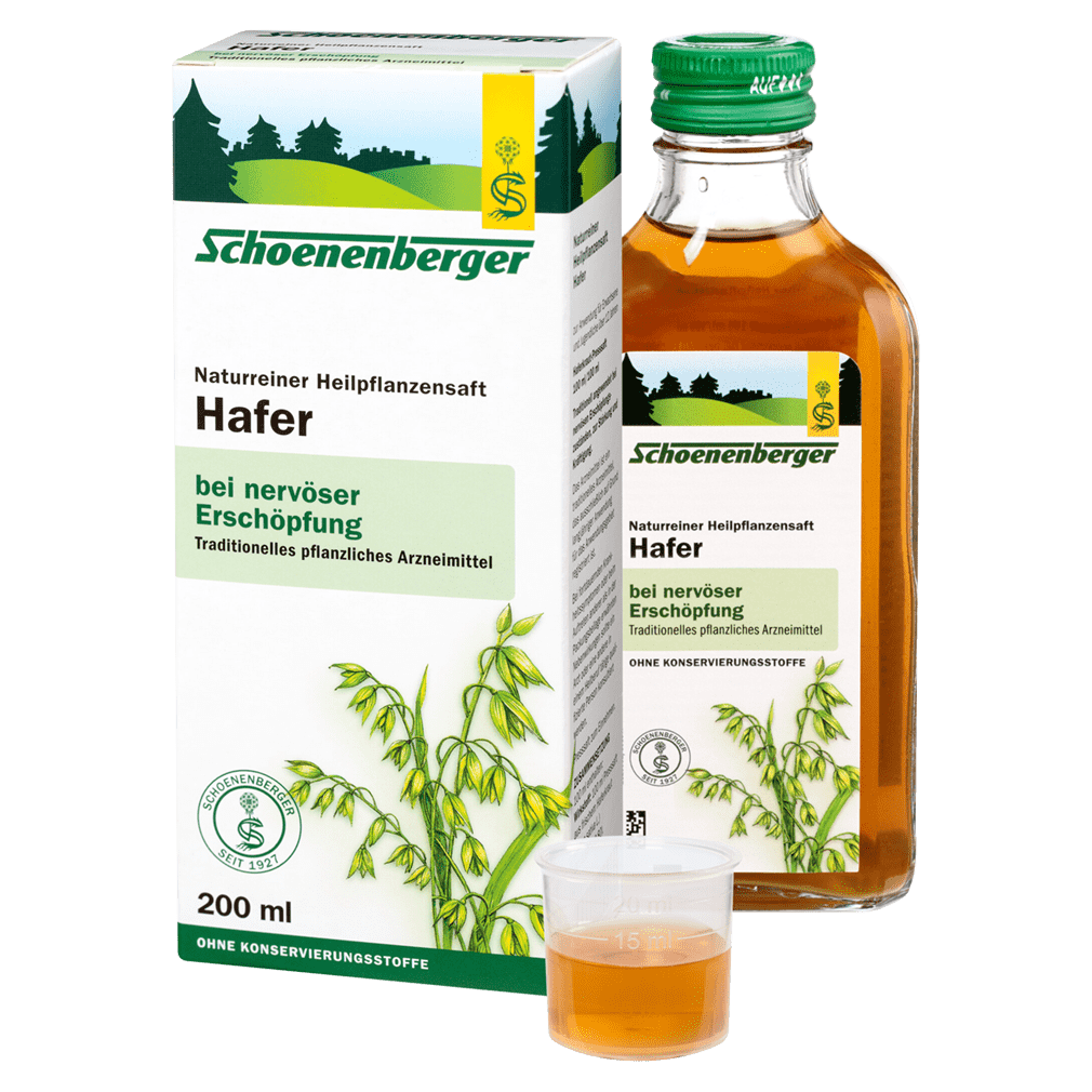 Bio Hafer Heilpflanzensaft von Schoenenberger