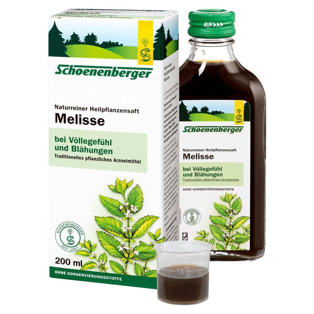Bio Melisse Heilpflanzensaft von Schoenenberger