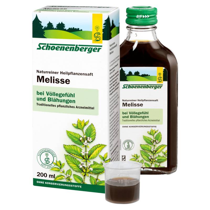 Bio Melisse Heilpflanzensaft von Schoenenberger