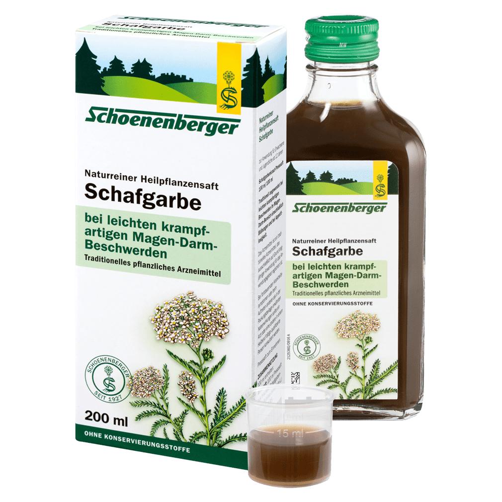 Bio Schafgarbe Heilpflanzensaft von Schoenenberger