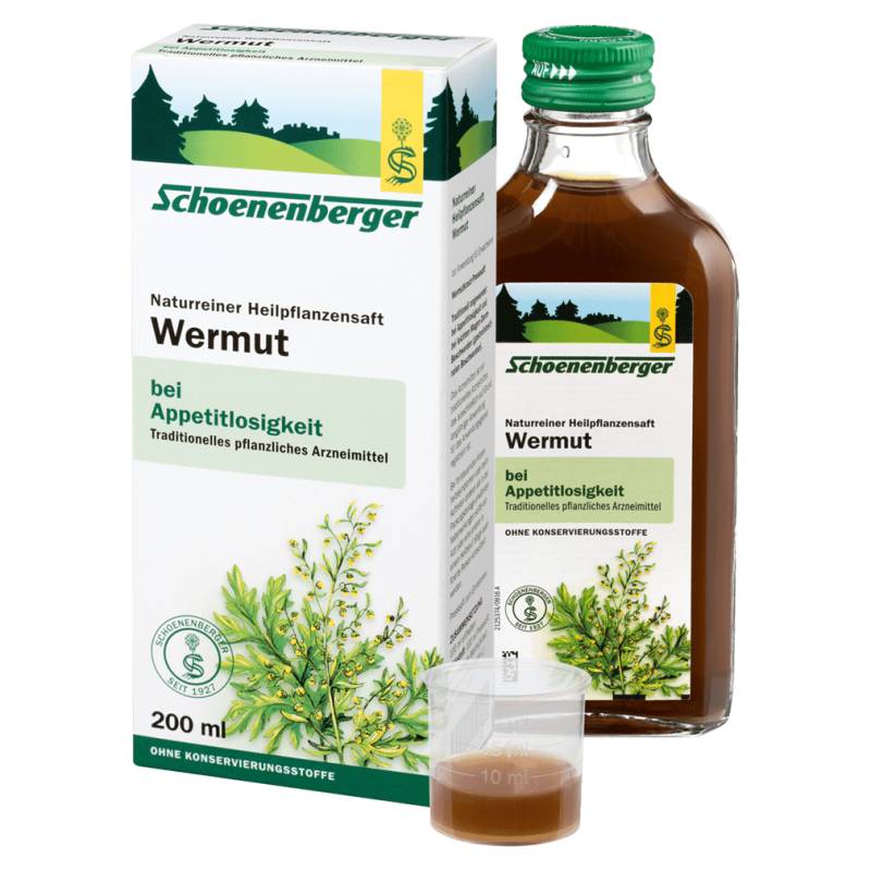 Bio  Wermut Heilpflanzensaft von Schoenenberger