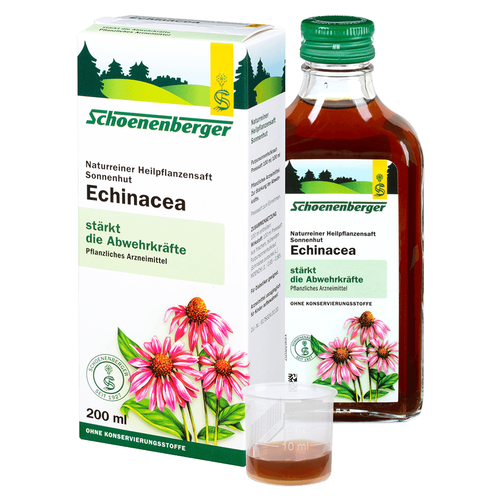 Echinacea-Heilpflanzensaft von Schoenenberger