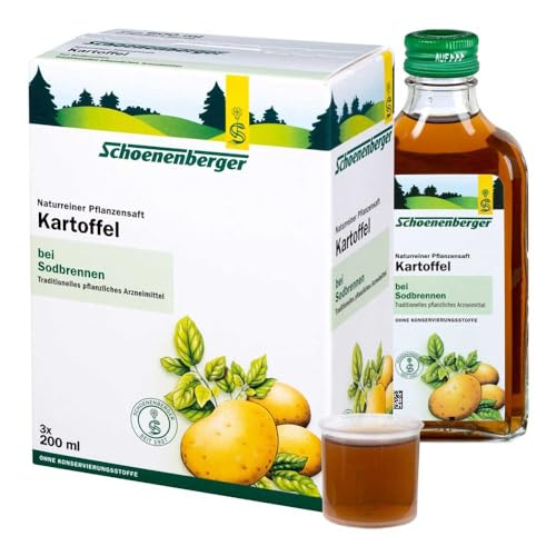 KARTOFFELSAFT Schoenenberger Heilpflanzensäfte 3X200 ml von Schoenenberger