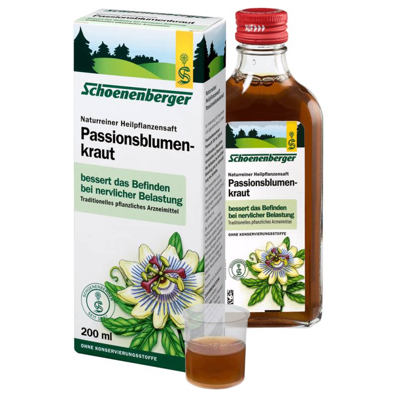 Passionsblumenkraut Heilfpflanzensaft von Schoenenberger