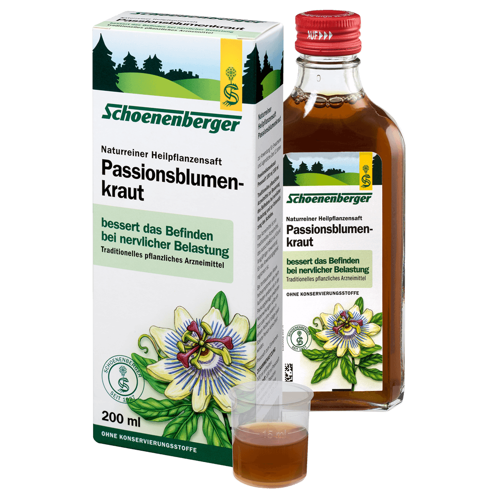 Passionsblumenkraut Heilfpflanzensaft von Schoenenberger