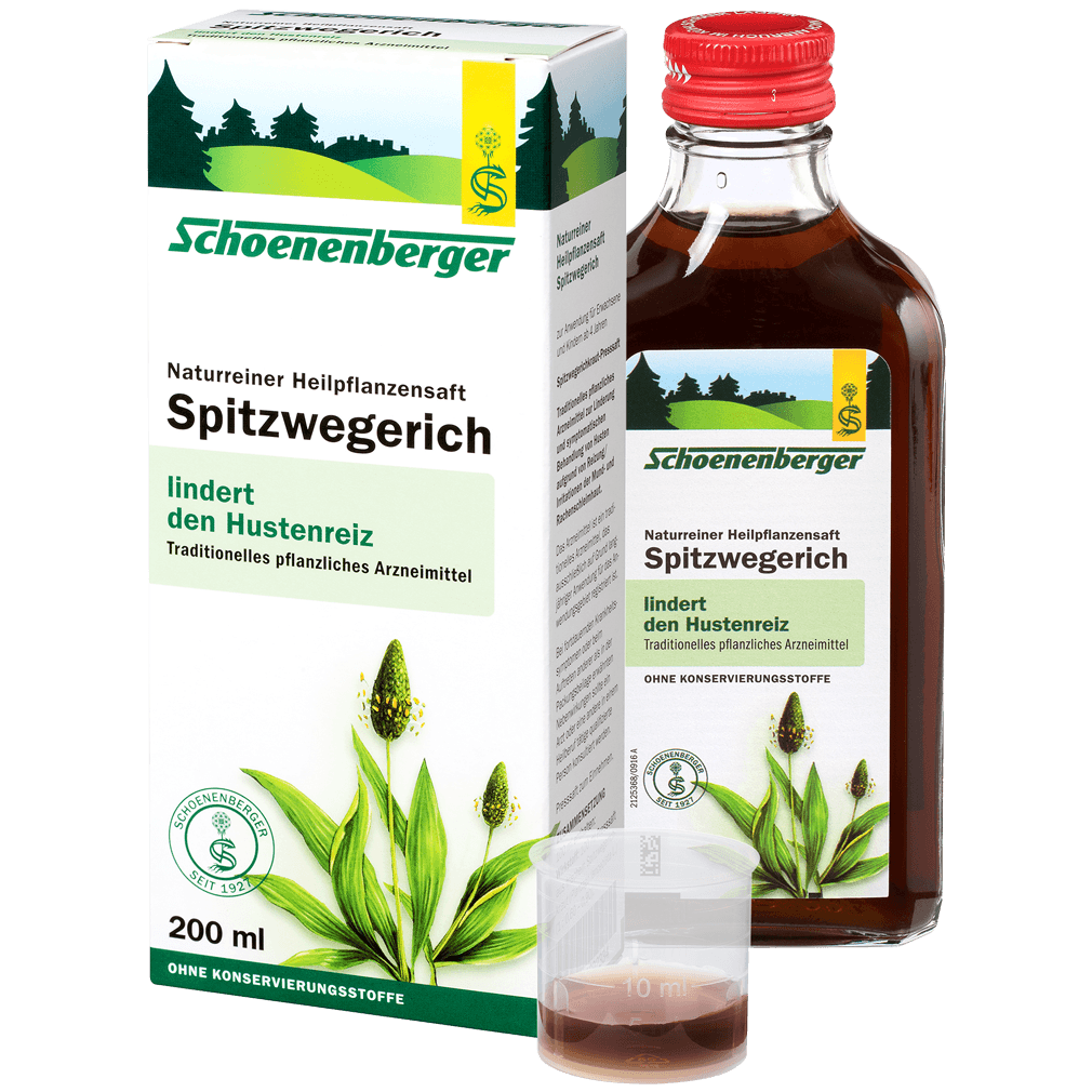 Spitzwegerich Heilpflanzensaft von Schoenenberger