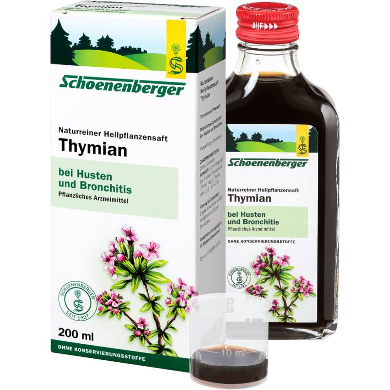 Thymian Heilpflanzensaft von Schoenenberger