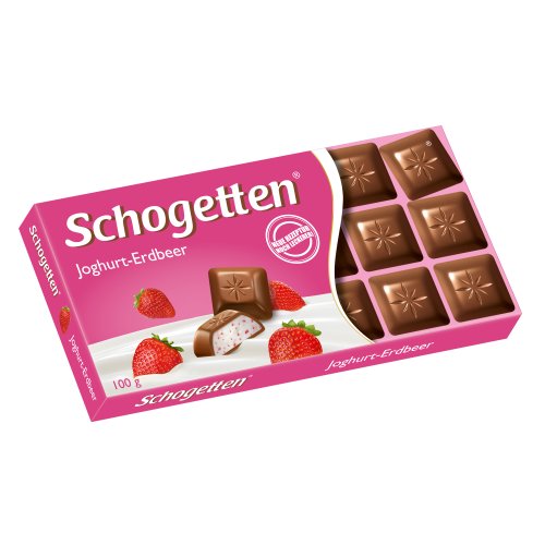 Trumpf Schogetten Joghurt-Erdbeer, 100 g Trumpf Schogetten Joghurt-Erdbeer, 100 g von Schogetten