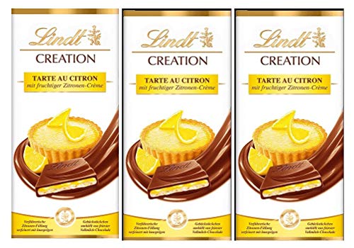 Lindt Creation Tarte au Citron Vollmilch Schokolade 3 x 150 gr. von Schokolade