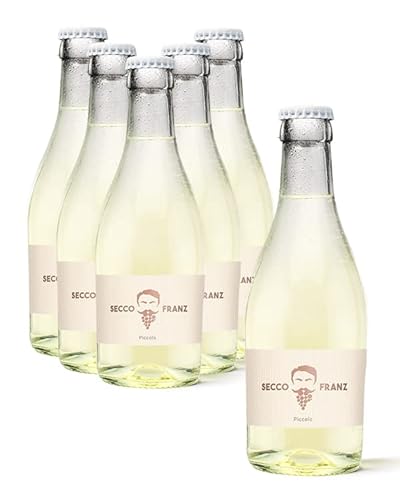 SCHORLEFRANZ Seccofranz Secco Piccolo 24x | Veganer Piccolo Sekt 0,2 | Trocken, Leicht & Spritzig | Perlwein Made In Germany SCHORLEFRANZ Seccofranz Secco Piccolo 24x | Veganer Piccolo Sekt 0,2 | Trocken, Leicht & Spritzig | Perlwein Made In Germany von Schorlefranzi - Roseschorle