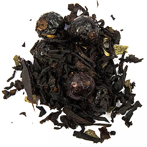 Schrader | aromatisierter Schwarztee Ceylon | schwarze Johannisbeere-Geschmack | 125g von Schrader