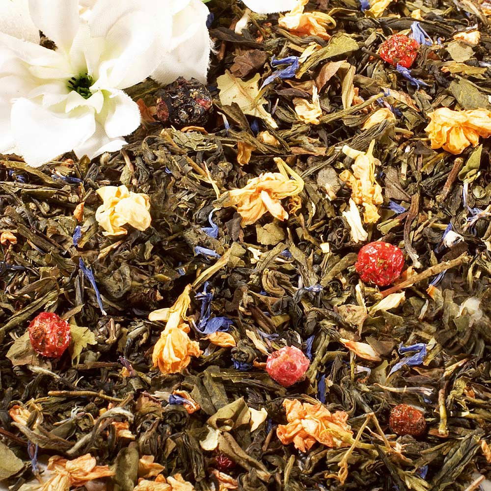 Schrader Buntes Leben, Aromatisierter Grüner Tee Schrader Buntes Leben, Aromatisierter Grüner Tee von Schrader
