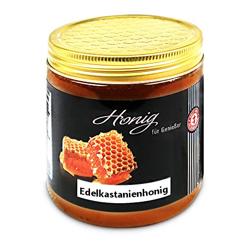 Schrader | Edelkastanienhonig | kräftiger Honig | Herkunft: Italien | keine Zugabe von Nicht-EU Honig | 500g von "Schrader"