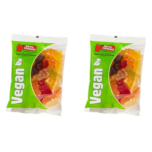 Fruchtgummibären XXL | 5 fruchtige Geschmacksrichtungen mit 10% Fruchtsaft | vegan | 400g (2 x 200g) von Schrader