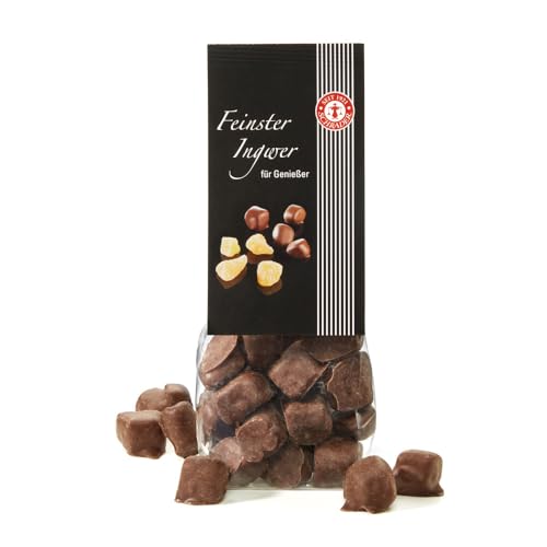 Ingwer in Zartbitterschokolade (200g) von "Schrader"