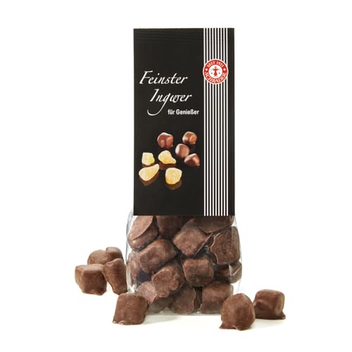 Schrader | Ingwer in Zartbitterschokolade | weicher Ingwer in Schokolade | 200g Schrader | Ingwer in Zartbitterschokolade | weicher Ingwer in Schokolade | 200g von Schrader