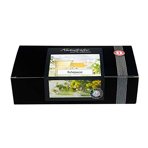Schrader | Kräutertee Ruhepause | mit Lemon-Geschmack & Johanniskraut | im Pyramidenbeutel | 75g Schrader | Kräutertee Ruhepause | mit Lemon-Geschmack & Johanniskraut | im Pyramidenbeutel | 75g von Schrader