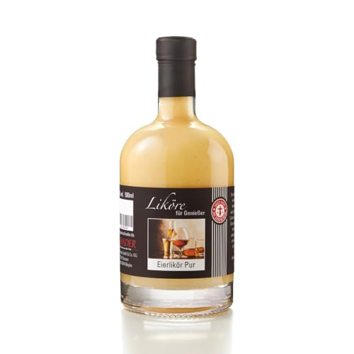 Schrader | Eierlikör Pur und Handgemacht | Likörspezialität aus einer kleinen Manufaktur | sahnig-cremig | 500ml Schrader | Eierlikör Pur und Handgemacht | Likörspezialität aus einer kleinen Manufaktur | sahnig-cremig | 500ml von Schrader