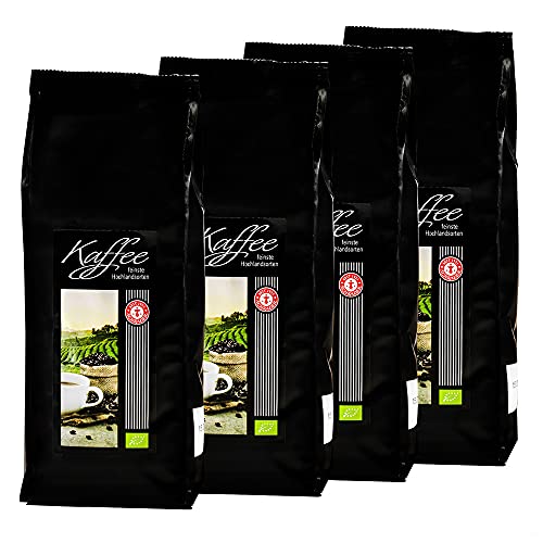 Schrader | Kaffee Auswahl Exquisit | 4 verschieden Kaffeesorten zum Probieren | ganze Bohne | 4 x 250g von Schrader