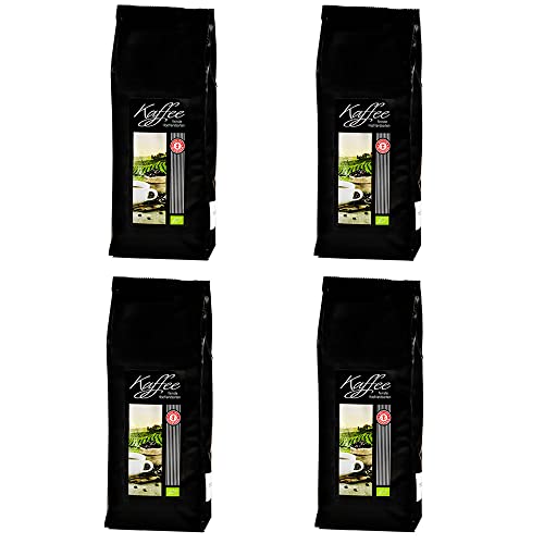 Schrader | Kaffee Auswahl Exquisit | gemahlen | Bio-Qualität | Set 4 x 250g von Schrader