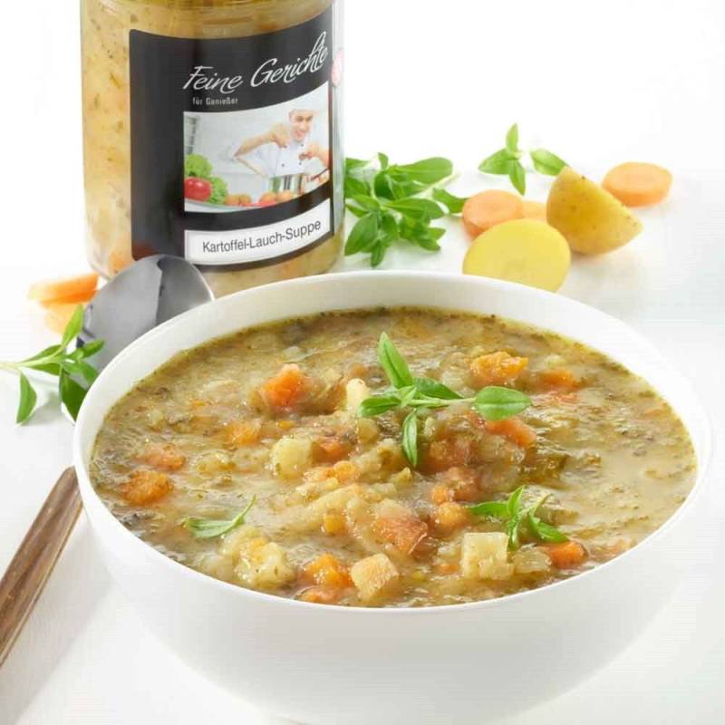 Schrader Kartoffel-Lauch-Suppe Bio von Schrader