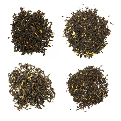Schrader | Schwarzer Tee Assam | Sortiment mit 4 aromatisch-kräftigen Assamtees | 2 x 125 g Karton, 2 x 100 g Blechdose Schrader | Schwarzer Tee Assam | Sortiment mit 4 aromatisch-kräftigen Assamtees | 2 x 125 g Karton, 2 x 100 g Blechdose von Schrader