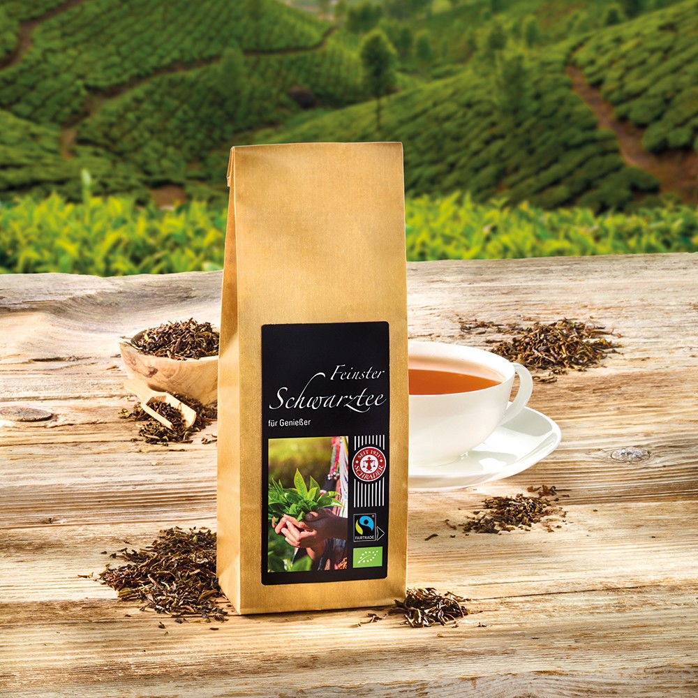 Schrader Schwarzer Tee First Flush Ging FTGFOP 1 Bio Fairtrade Schrader Schwarzer Tee First Flush Ging FTGFOP 1 Bio Fairtrade von Schrader