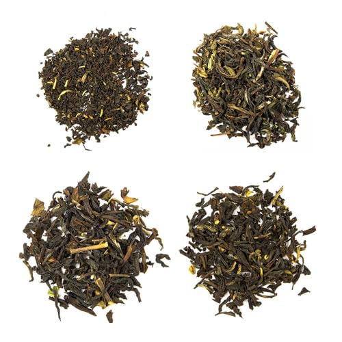 Schrader | Schwarztee Probierset Darjeeling Assam Yunnan | inkl. Teefiltertüten 100 Stk. | 4 x 100g Schrader | Schwarztee Probierset Darjeeling Assam Yunnan | inkl. Teefiltertüten 100 Stk. | 4 x 100g von Schrader