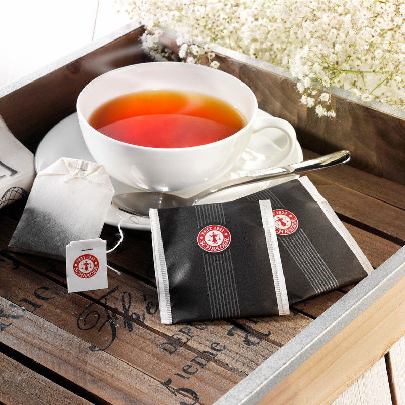 Schrader Teebeutel Schwarzer Tee Darjeeling Blend Schrader Teebeutel Schwarzer Tee Darjeeling Blend von Schrader