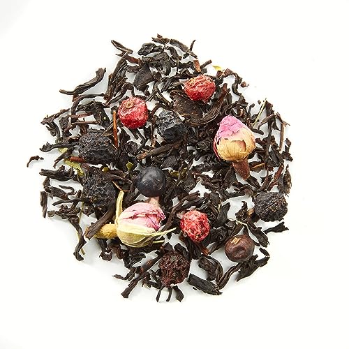 Schrader | Waldzauber | Aromatisierter Schwarztee | mit Wacholder- und Waldbeeren-Geschmack | 125g von Schrader