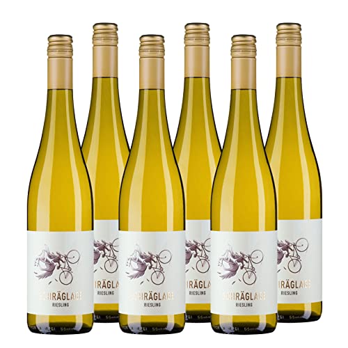 Schräglage Riesling Kabinett trocken Weißwein Pfalz trocken (6 x 0.75l) von Schräglage