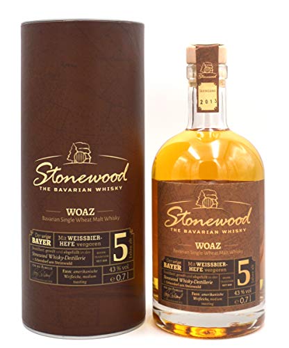 Stonewood Woaz Single Wheat Malt Whisky 7 Jahre 0,70l von Brennerei Schraml