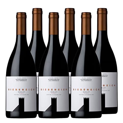 Merlot Riserva Südtirol DOC "Siebeneich" Rotwein Südtirol trocken (6 x 0.75l) von Schreckbichl