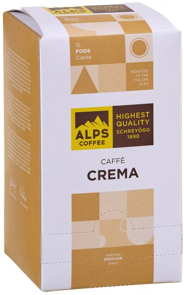 Alps Coffee Crema Espresso Pads - Kaffeepads Alps Coffee Crema Espresso Pads - Kaffeepads von Alps Coffee