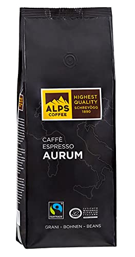 Schreyögg Espresso Kaffee - AURUM - Fairtrade 1000g Bohnen von Schreyögg