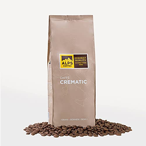 Schreyögg Kaffee Crematic Bohnen, 1er Pack (1 x 1 kg) von Schreyögg