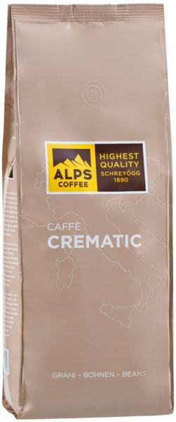 Alps Coffee Crematic Kaffee | Perfekt für Vollautomaten von Alps Coffee
