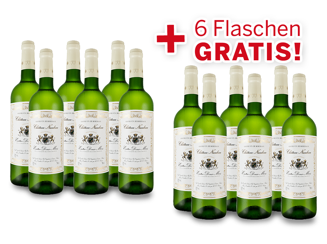 Vorteilspaket 12 für 6 Schröder & Schÿler Château Naudeau Blanc von Schröder & Schÿler