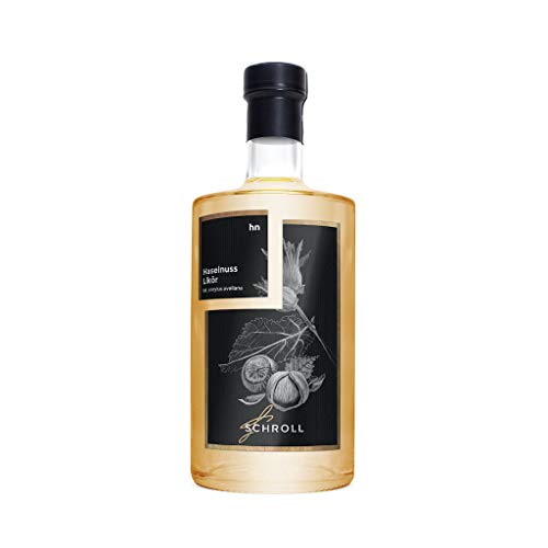 Haselnusslikör Schroll, ohne Farbstoff. Premium Likör, 100% Haselnuss aus dem Allgäu. 0,5 L, 20% vol. Haselnusslikör Schroll, ohne Farbstoff. Premium Likör, 100% Haselnuss aus dem Allgäu. 0,5 L, 20% vol. von Schroll