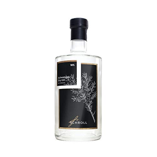 Schwangau Dry Gin, London Dry aus Bayern, 0,5 L, 44% Vol. von Schroll