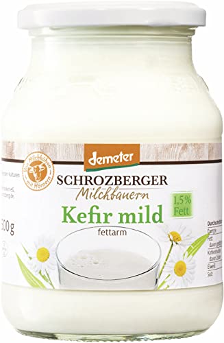 Schrozberger Milchbauern Bio Fettarmer Kefir mild (6 x 500 gr) von Schrozberg