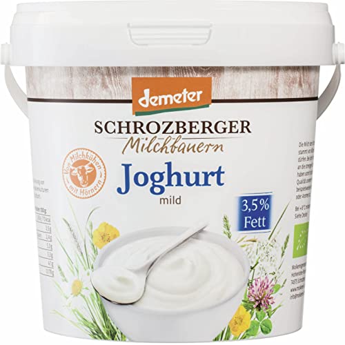 Schrozberg Bio Joghurt mild 3,5% (6 x 1 kg) von Schrozberg