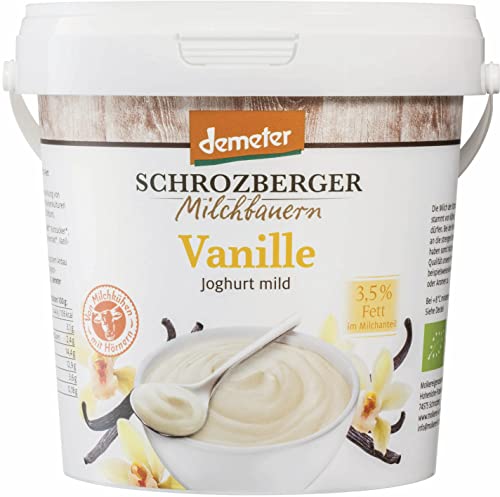 Schrozberg Bio Joghurt mild Vanille (6 x 1 kg) von Schrozberg