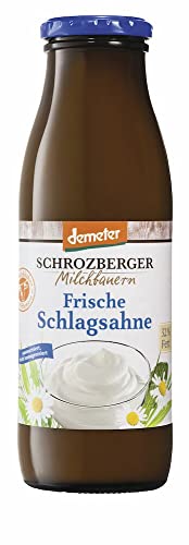 Schrozberger Milchbauern Bio Schlagsahne (6 x 0,50 l) von Schrozberg