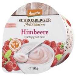Joghurt mit Himbeere von Schrozberger Milchbauern