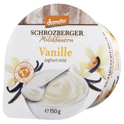 Joghurt mit Vanille Joghurt mit Vanille von Schrozberger Milchbauern