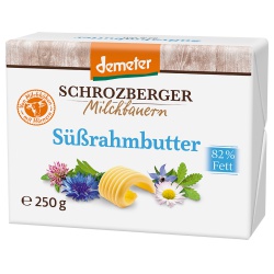 Süßrahmbutter von Schrozberger Milchbauern