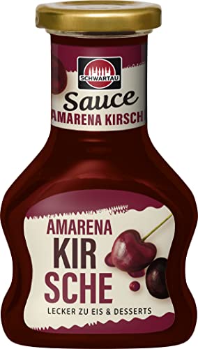 Schwartau Dessert Sauce Amarena-Kirsche, 125 ml Flasche von Schwartau
